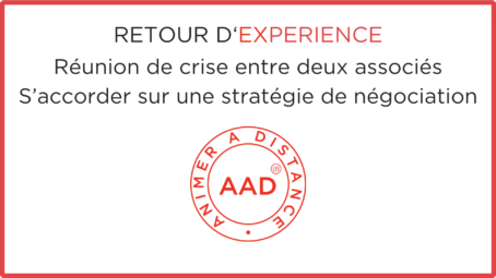 Un deal dans l’impasse : Deux heures et demie pour s’accorder sur une stratégie de négociation