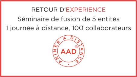 Séminaire de fusion de 5 entités à forte identité